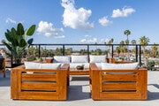 Outdoor Lounge - The Brightly Apartments