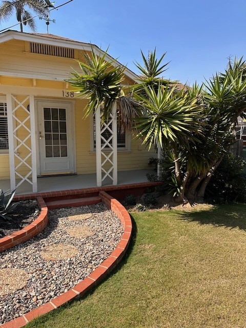 Front door - 138 W Glaucus St House